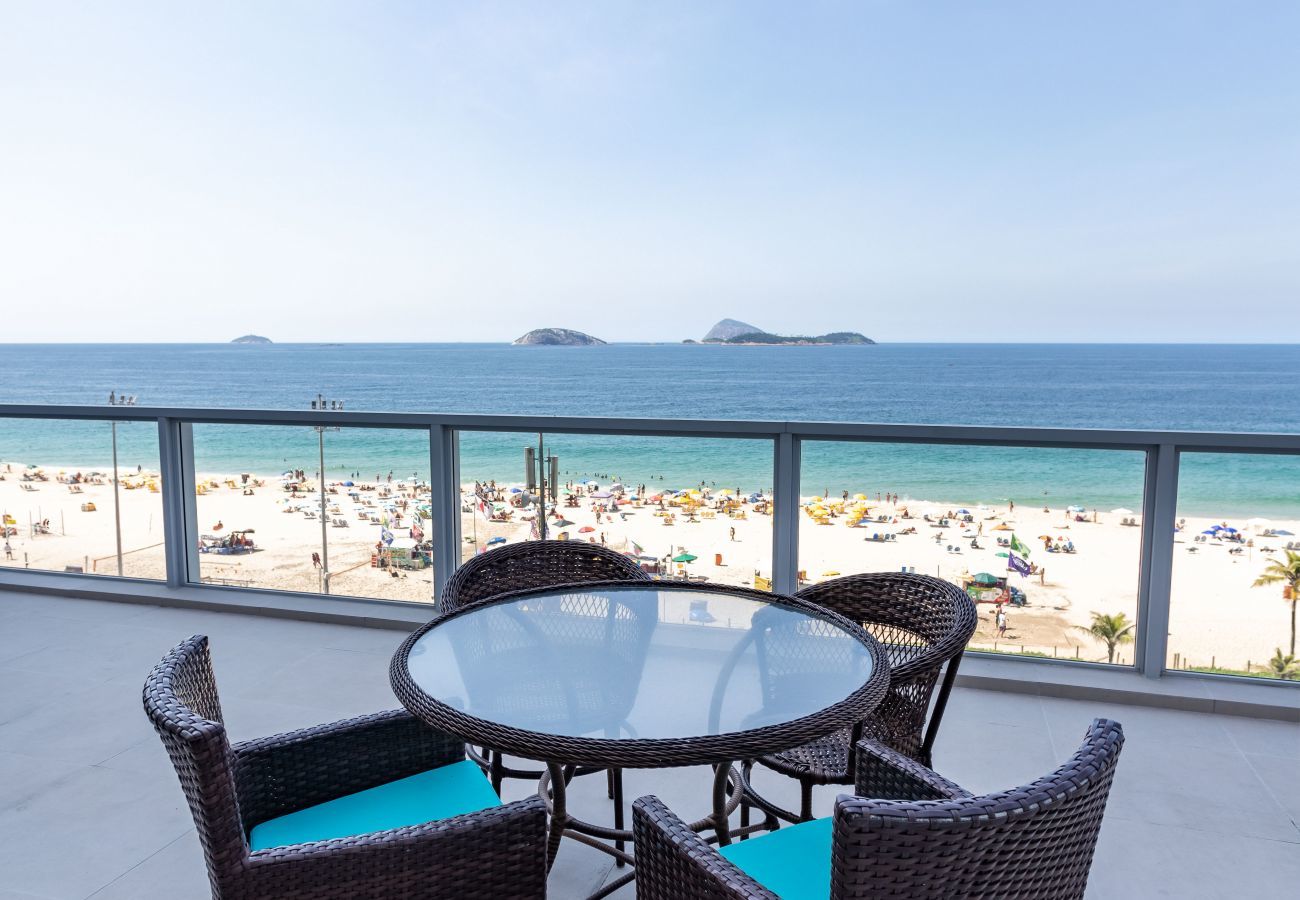 Apartamento em Rio de Janeiro - Cobertura com vista para o mar, em frente à praia | VSC1