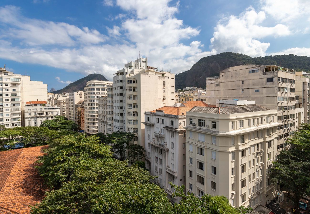 Apartamento em Rio de Janeiro - Vista da praia de Copacabana | NSC1006