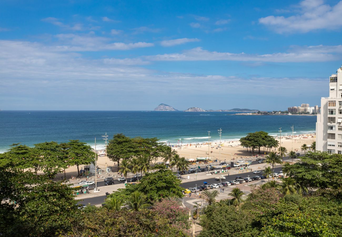 Apartamento em Rio de Janeiro - Vista da praia de Copacabana | NSC1006