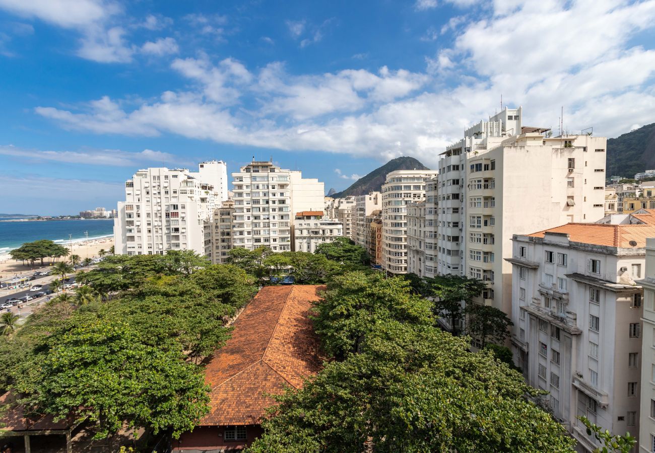 Apartamento em Rio de Janeiro - Vista da praia de Copacabana | NSC1006