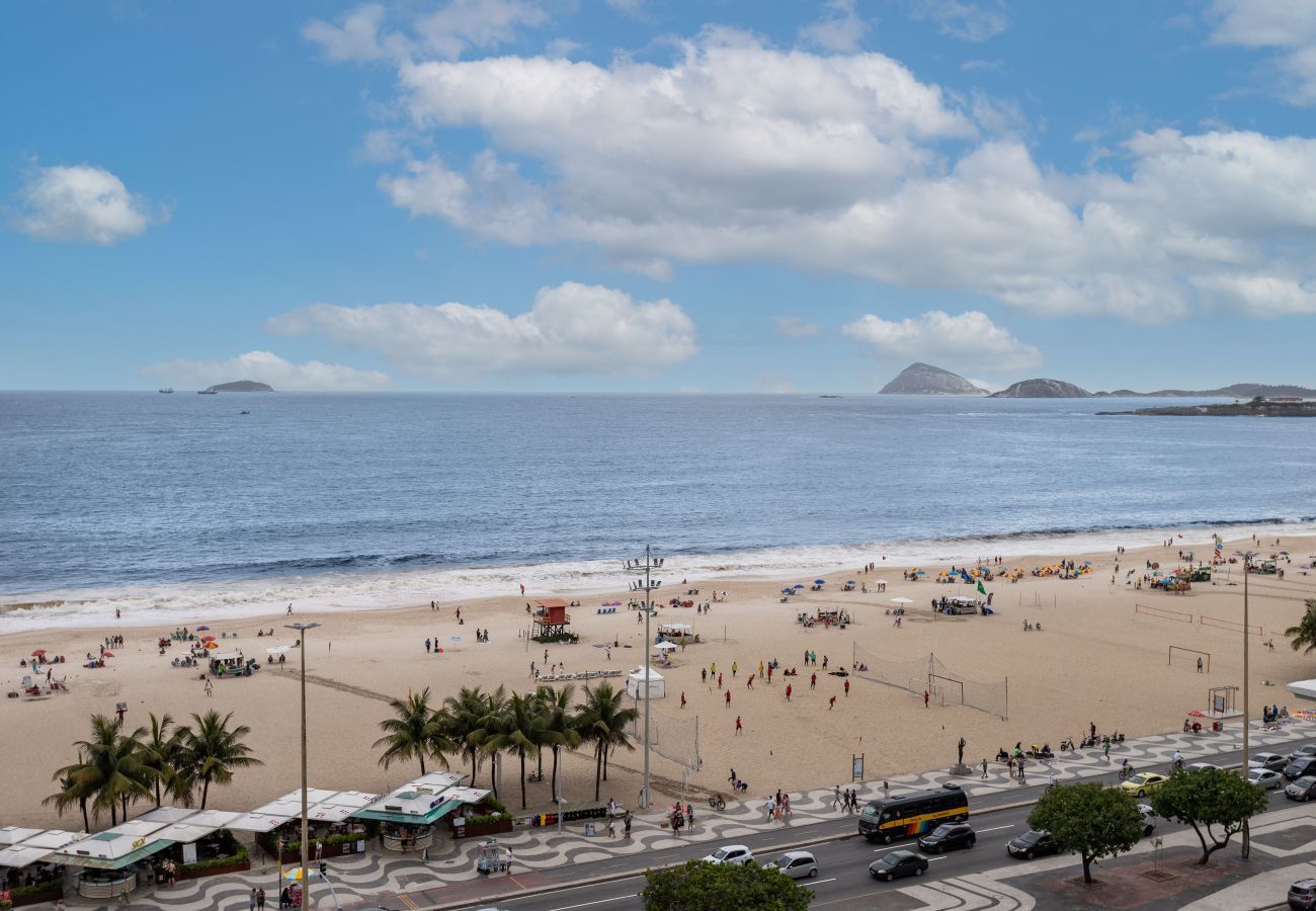 Apartamento em Rio de Janeiro - Vista para praia de Copacabana | RD1003 Z4