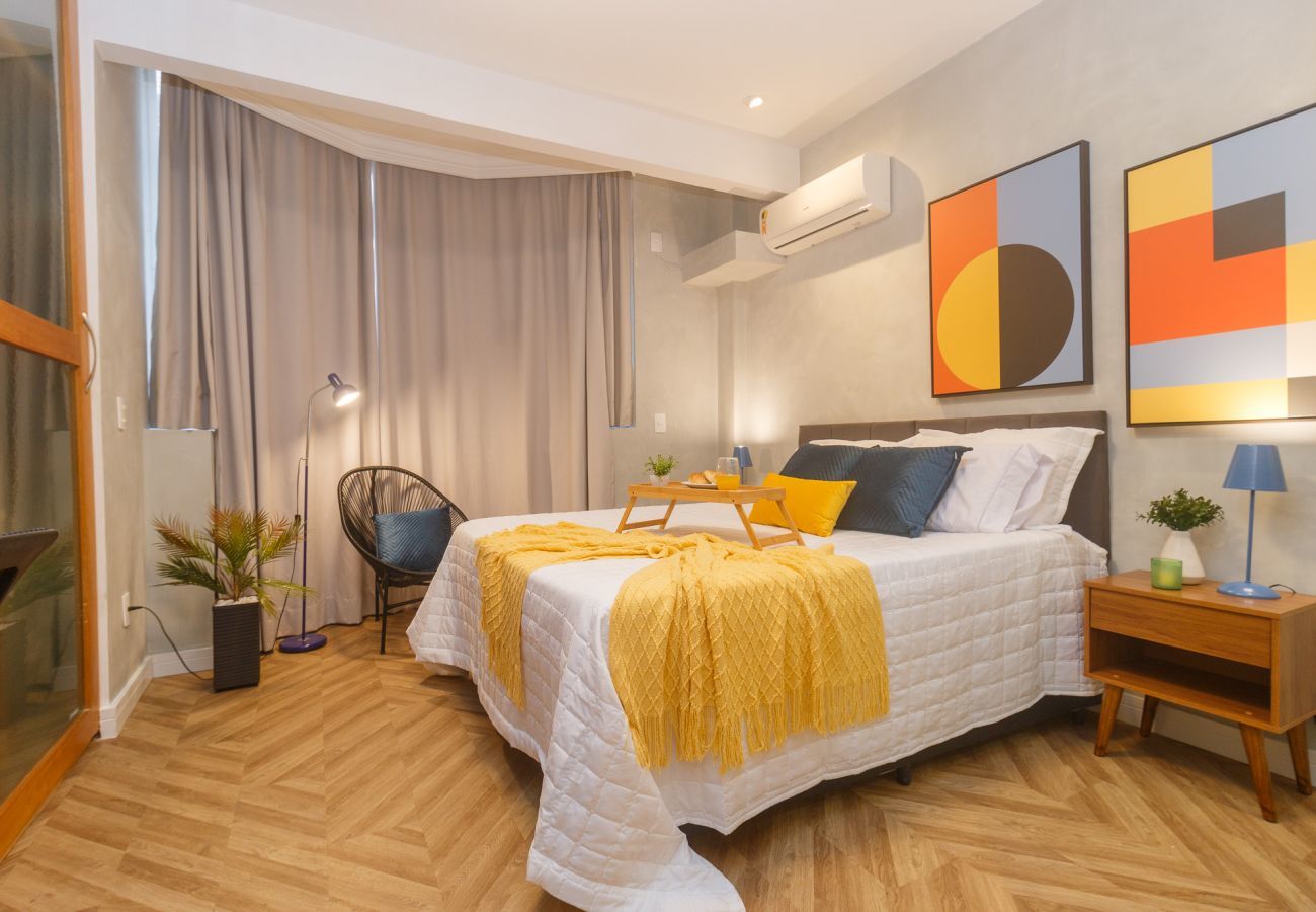 Apartamento em Rio de Janeiro - URQ216| Studio no Leblon para 4 pessoas