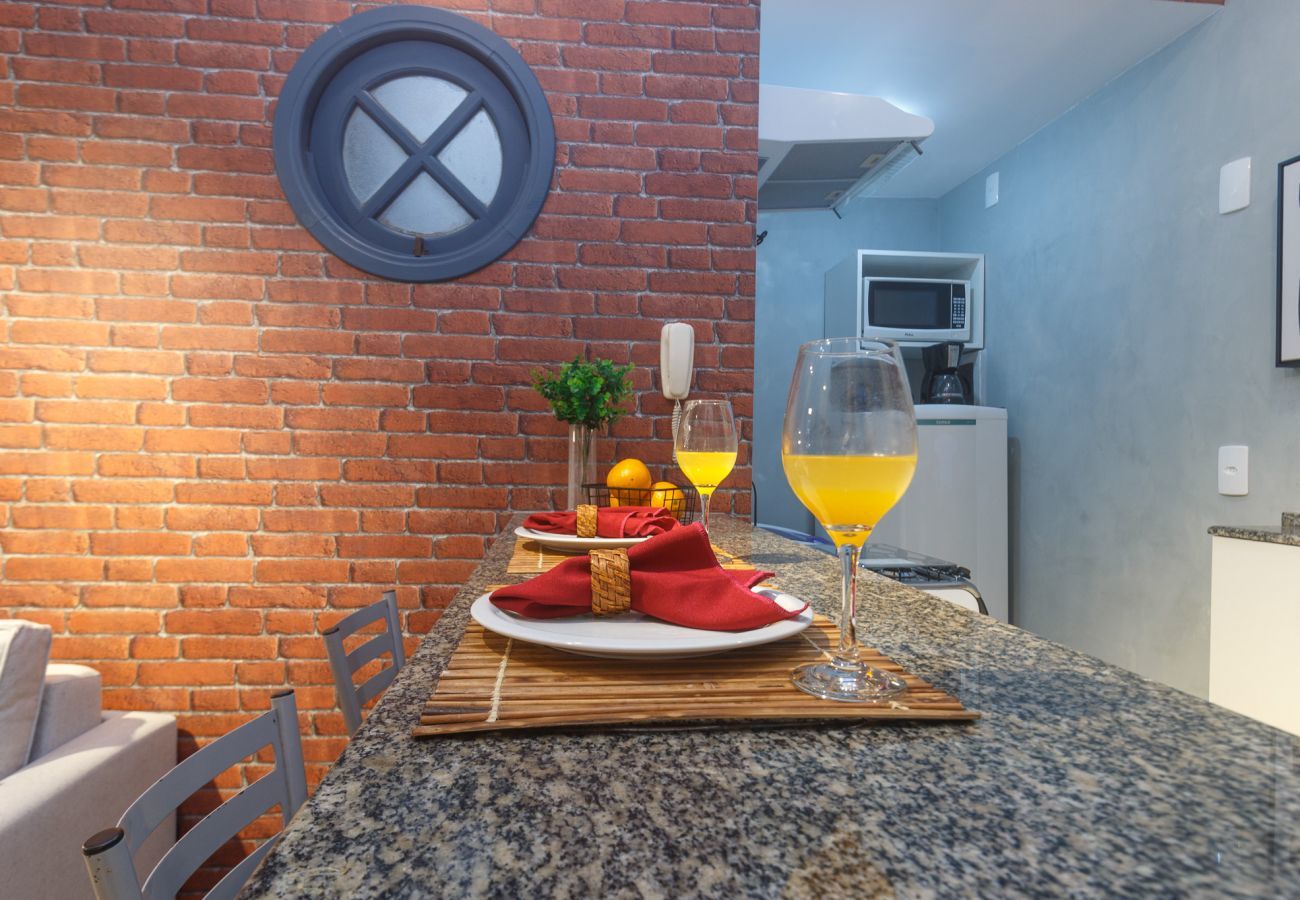 Apartamento em Rio de Janeiro - URQ216| Studio no Leblon para 4 pessoas