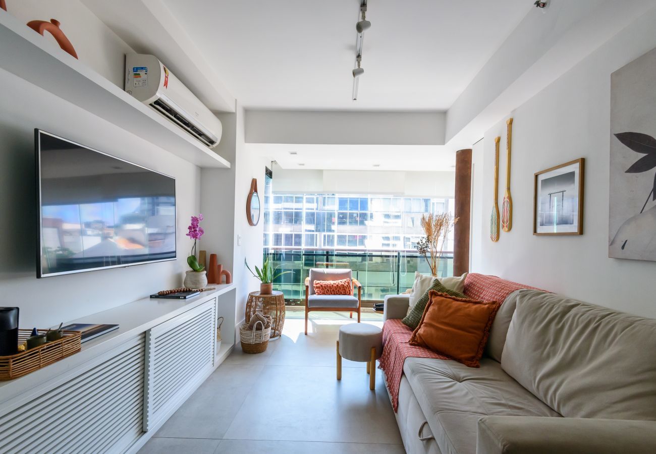 Apartamento em Rio de Janeiro - MAR504| Flat luxuoso no Leblon 2 minutos da praia