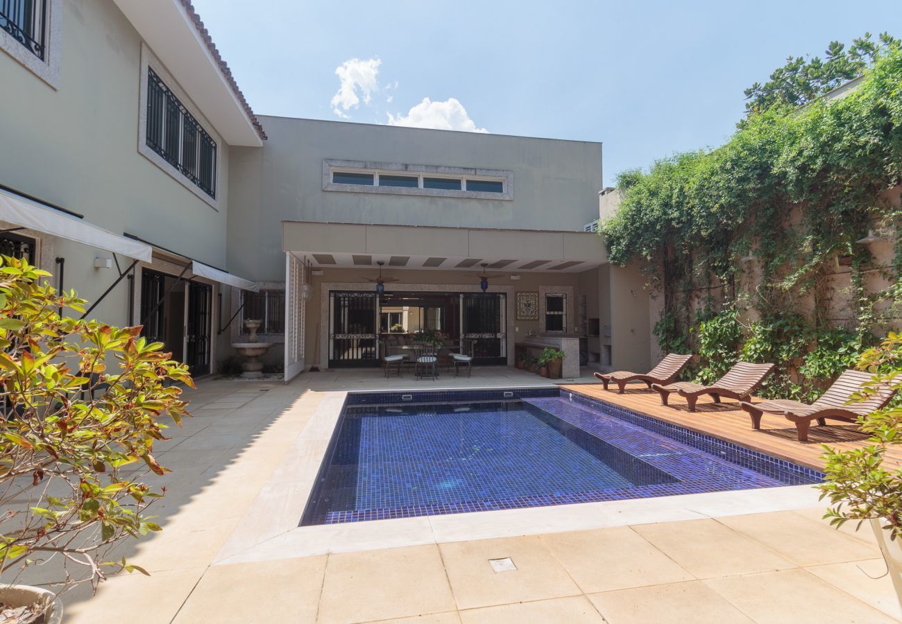 Casa em Rio de Janeiro - Casa com piscina no Leblon (Jd Pernambuco) 