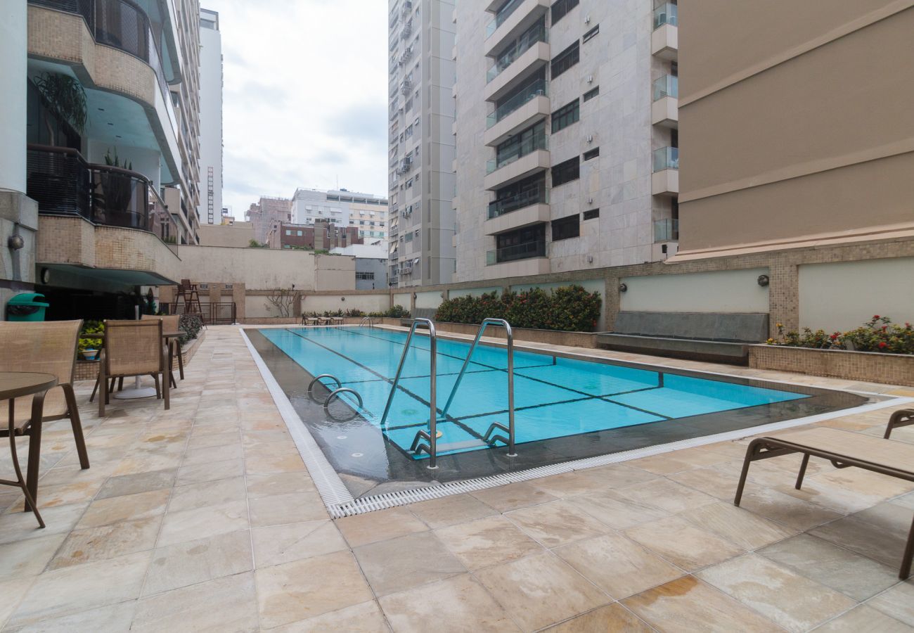 Apartamento em Rio de Janeiro - Pru1102 | Apart de luxo no melhor ponto de Ipanema