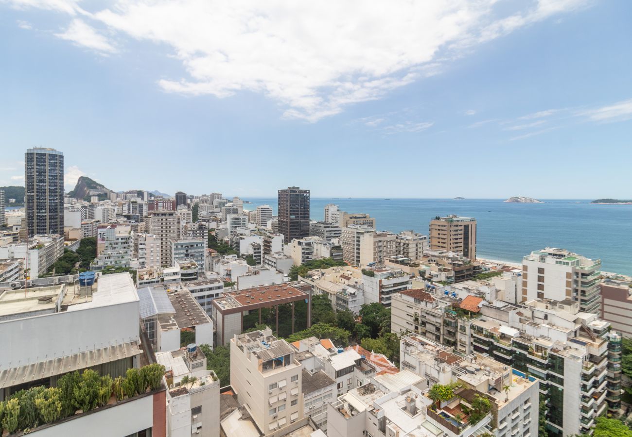 Apartamento em Rio de Janeiro - Lira602 | Leblon 2 qtos, vista Cristo e 2 Irmãos