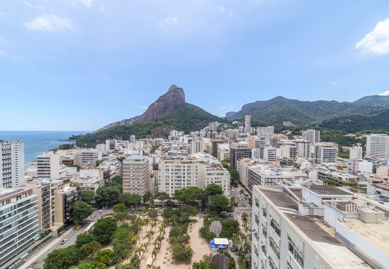 Apartamento em Rio de Janeiro - Lira602 | Leblon 2 qtos, vista Cristo e 2 Irmãos