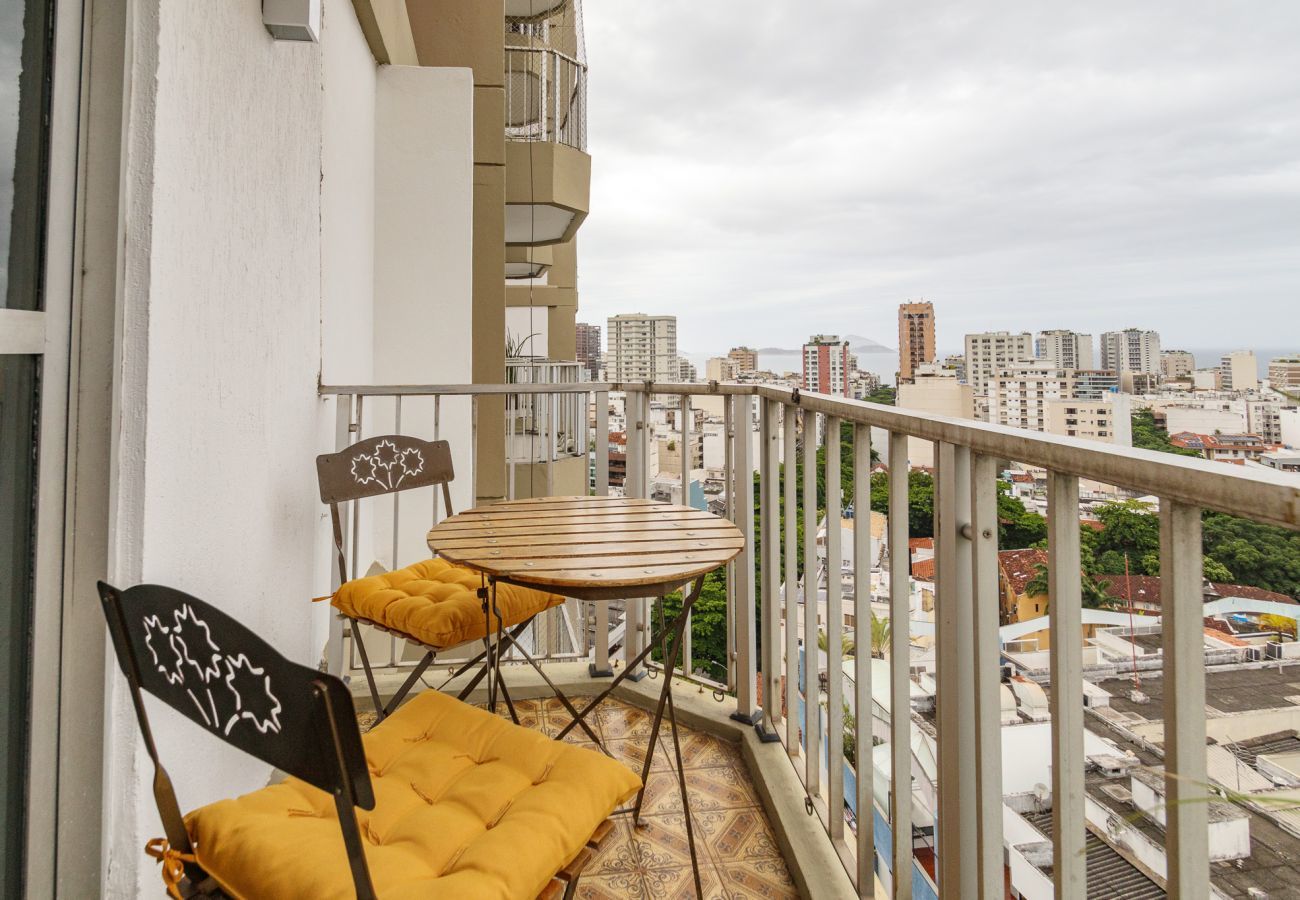 Apartamento em Rio de Janeiro - BERNA1404| 2 qts confortáveis ​​c/vista no Leblon