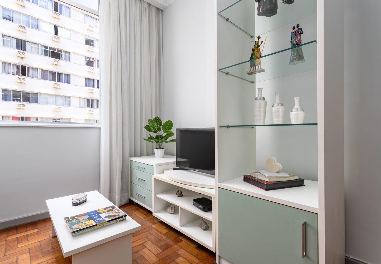 Apartamento em Rio de Janeiro - Agradável em Copa | Ideal para amigos | SC602