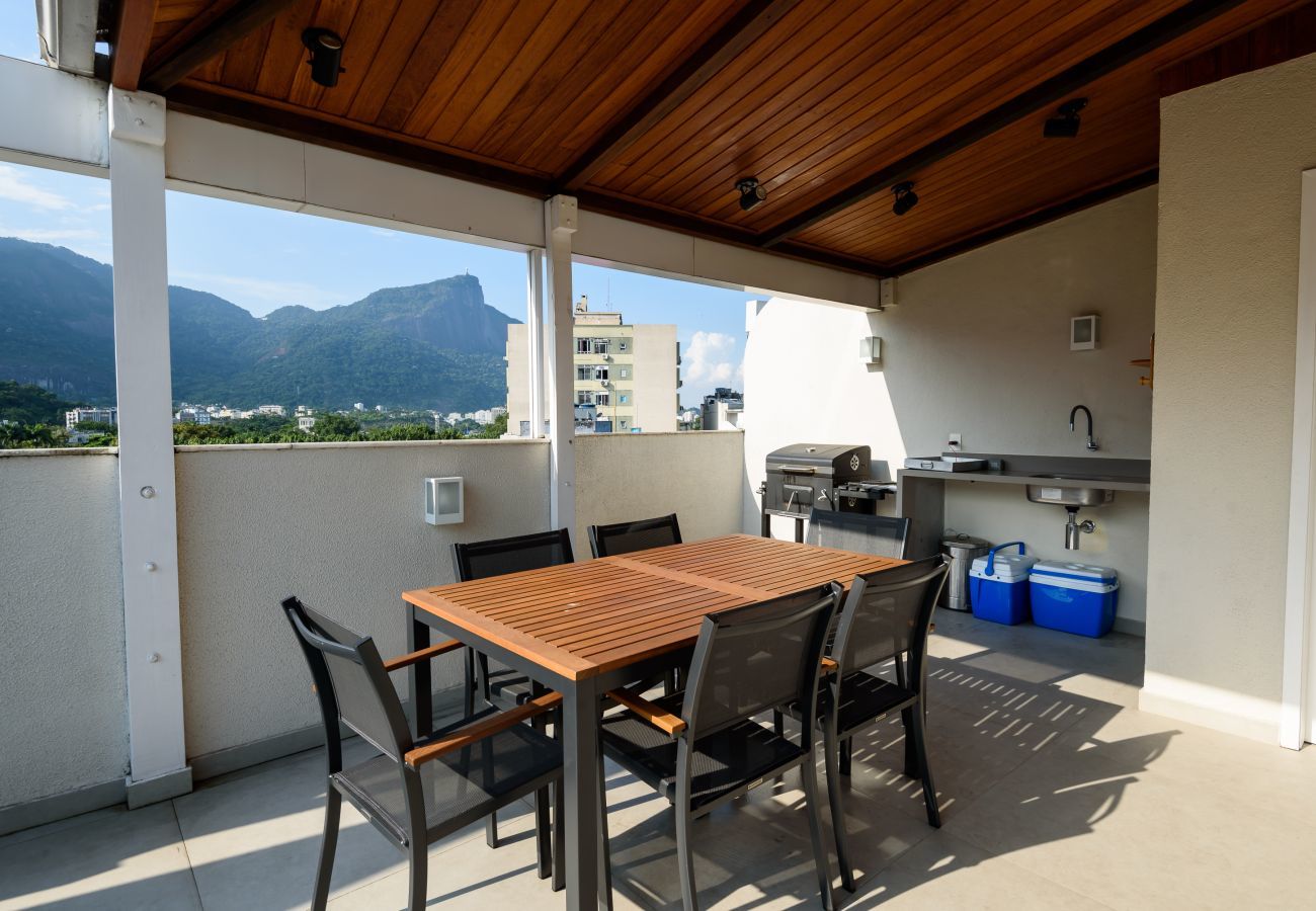 Apartamento em Rio de Janeiro - Albq302 | Triplex no Leblon com piscina e vista