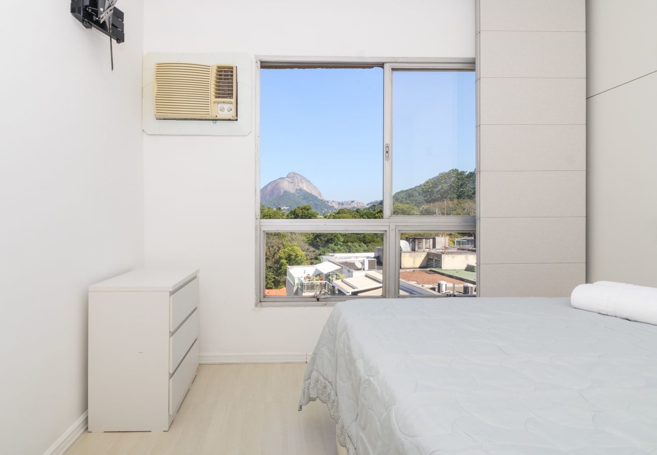 Apartamento em Rio de Janeiro - JB803 | 3 quartos com vista, 5 min da Lagoa