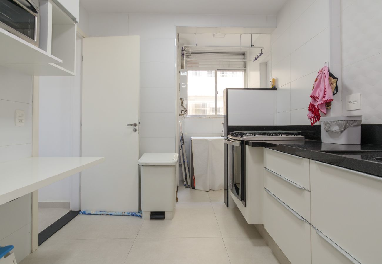 Apartamento em Rio de Janeiro - JB803 | 3 quartos com vista, 5 min da Lagoa