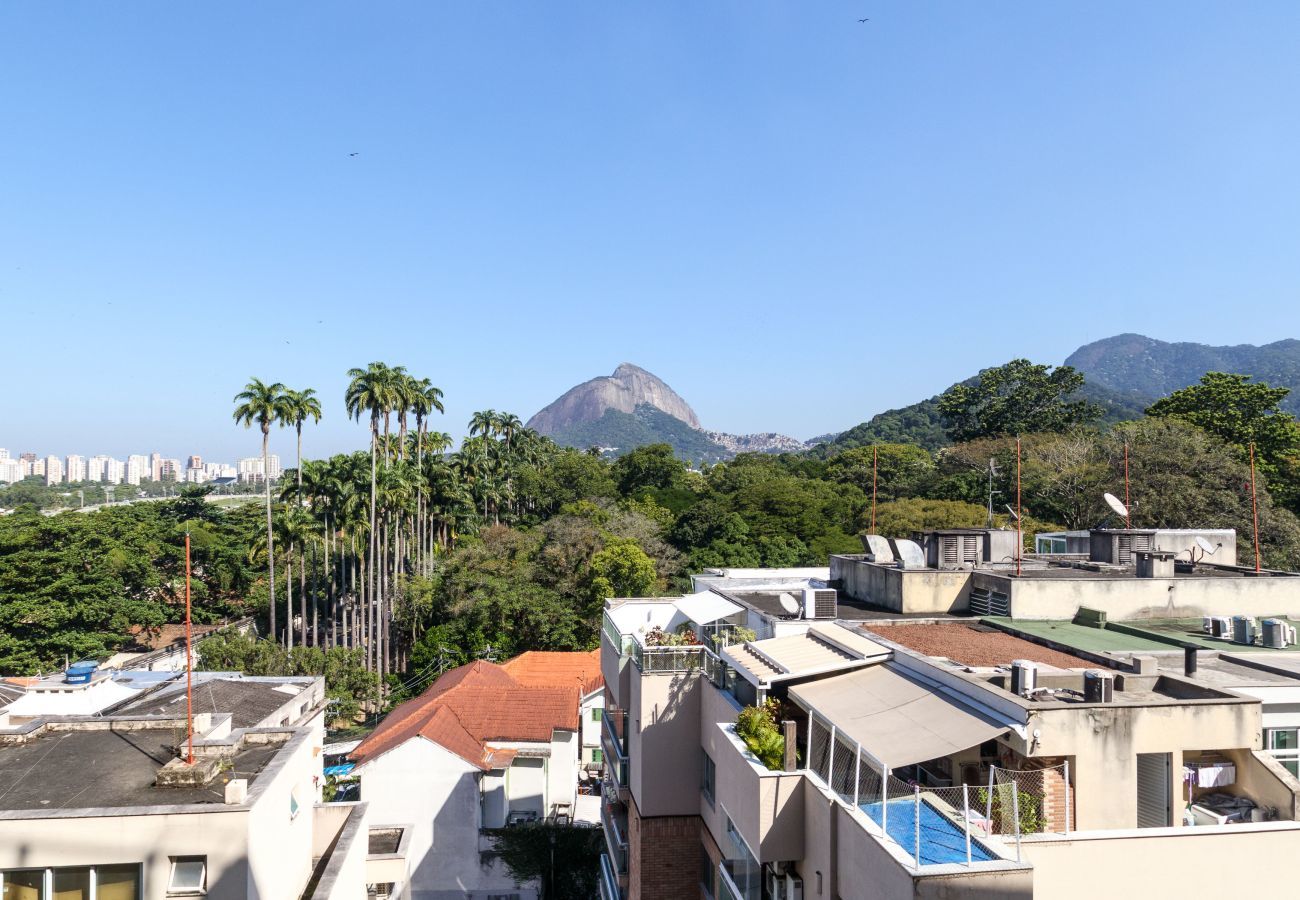 Apartamento em Rio de Janeiro - JB803 | 3 quartos com vista, 5 min da Lagoa