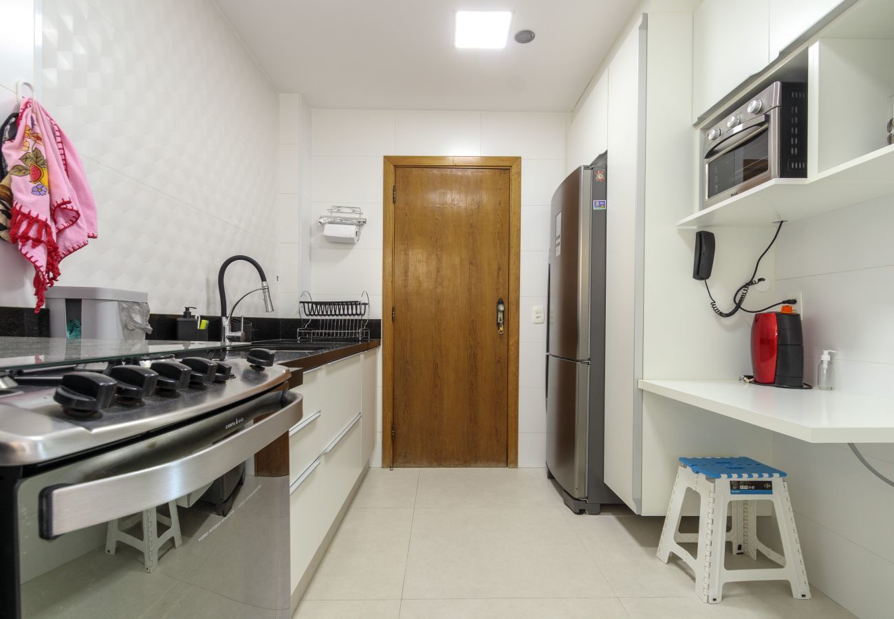 Apartamento em Rio de Janeiro - JB803 | 3 quartos com vista, 5 min da Lagoa