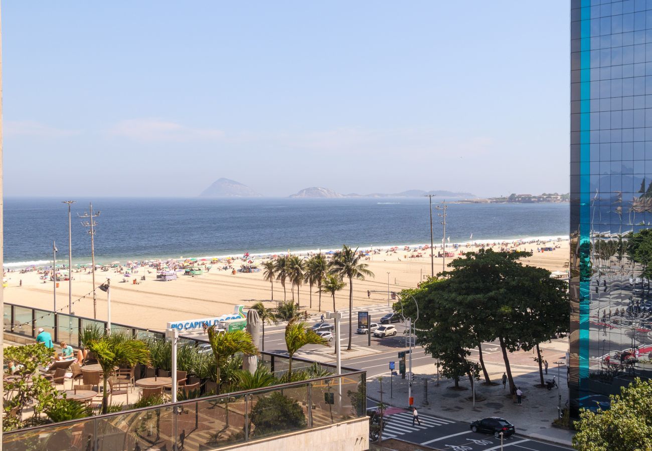 Apartamento em Rio de Janeiro - Sam707 | 2 qtos com vista para Praia de Copacabana