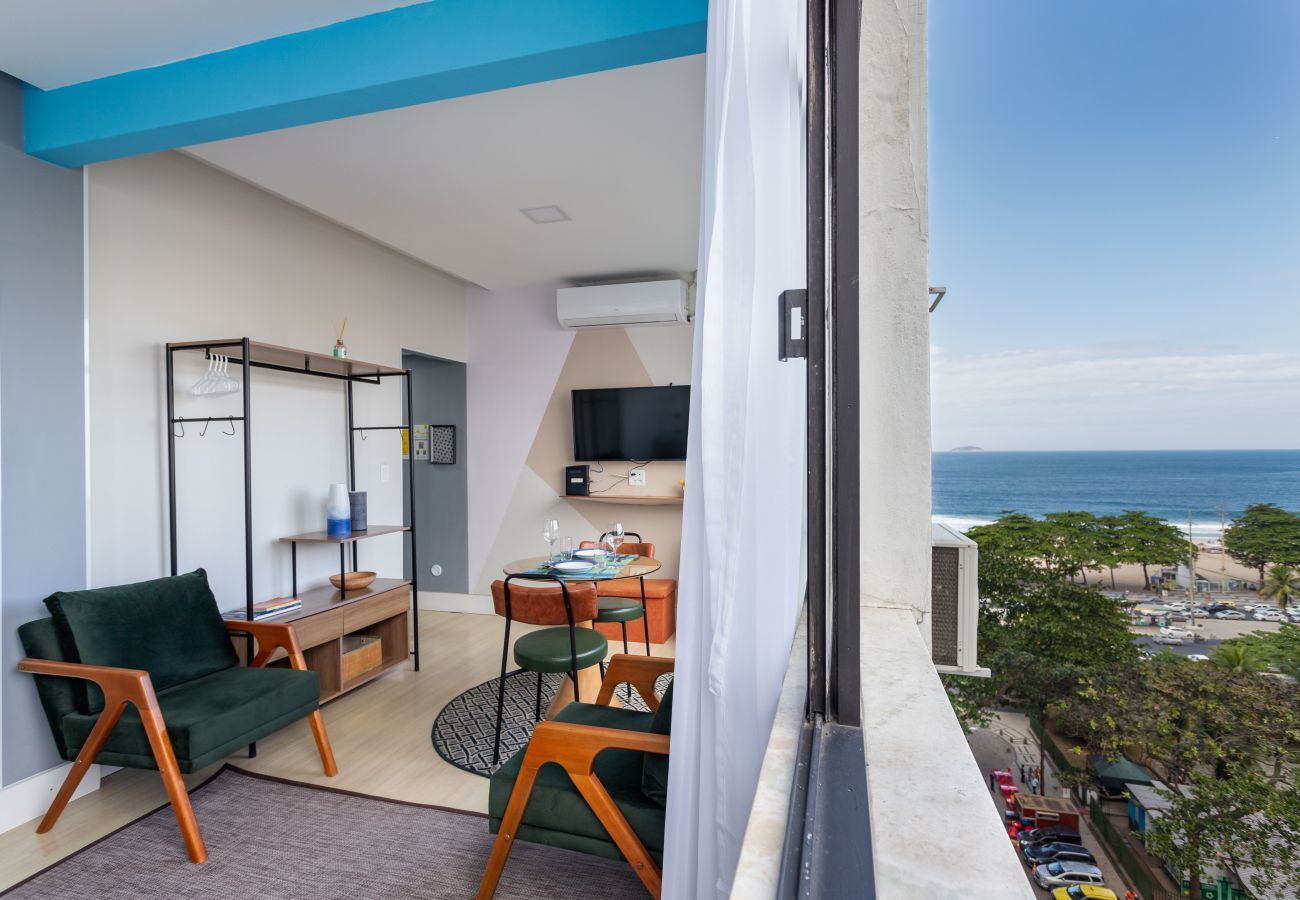 Apartment in Rio de Janeiro - Copacabana beach view | NSC1006