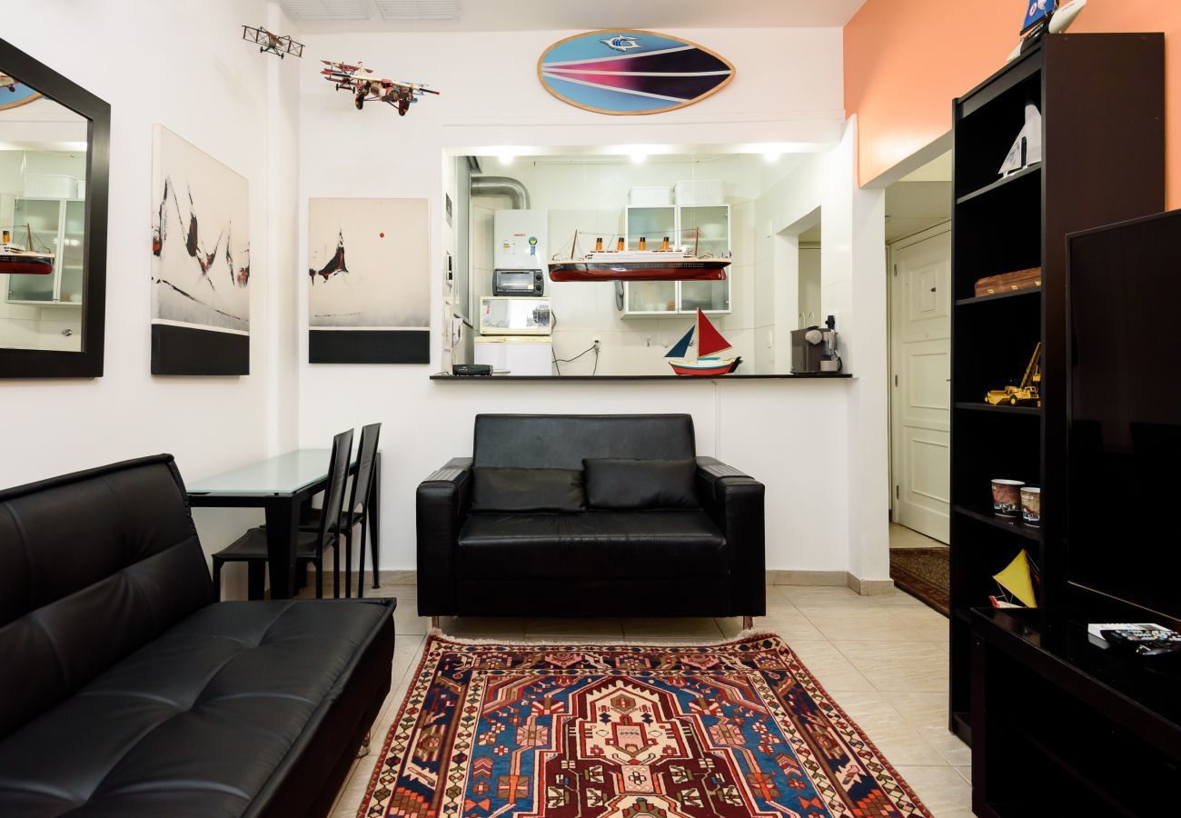 Apartment in Rio de Janeiro - Great location in Ipanema |50m from the beach| JN505 Z2