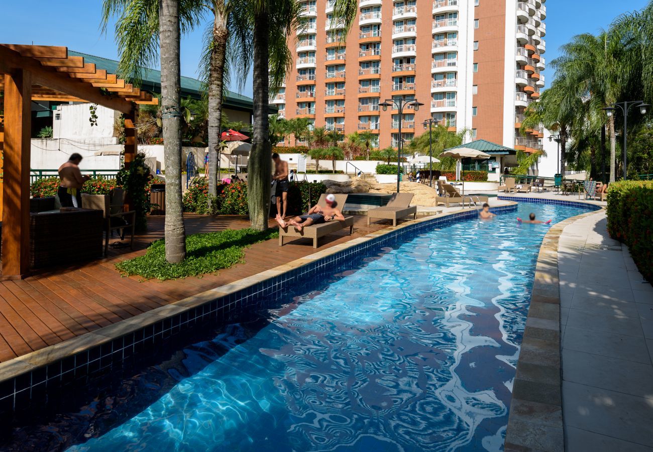 Condominium pool.