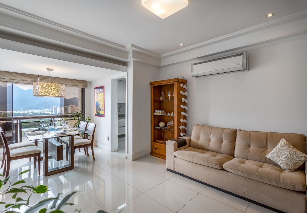 Apartment in Rio de Janeiro - Coverage in Barra da Tijuca for 6 people | LC2207