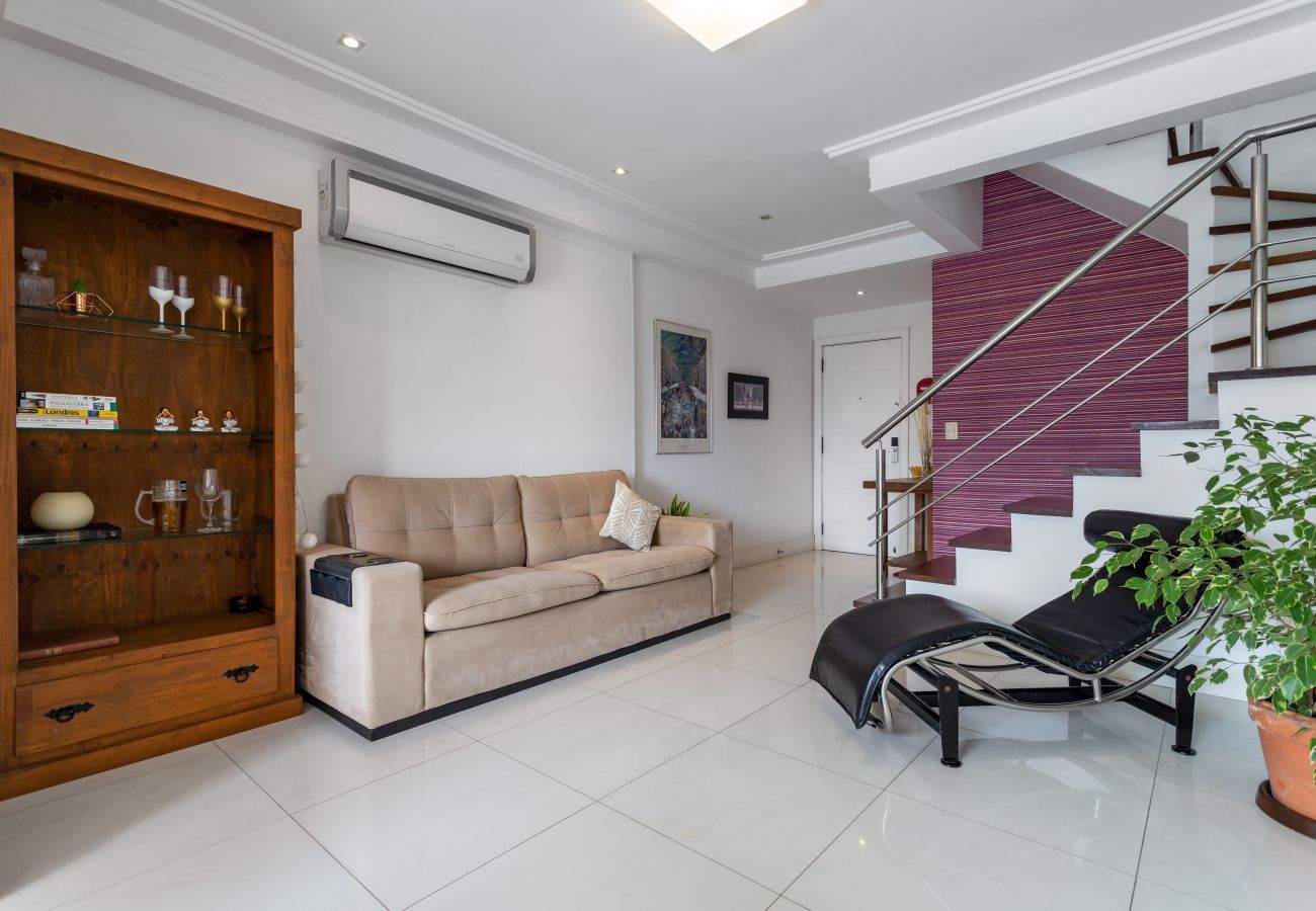 Apartment in Rio de Janeiro - Coverage in Barra da Tijuca for 6 people | LC2207