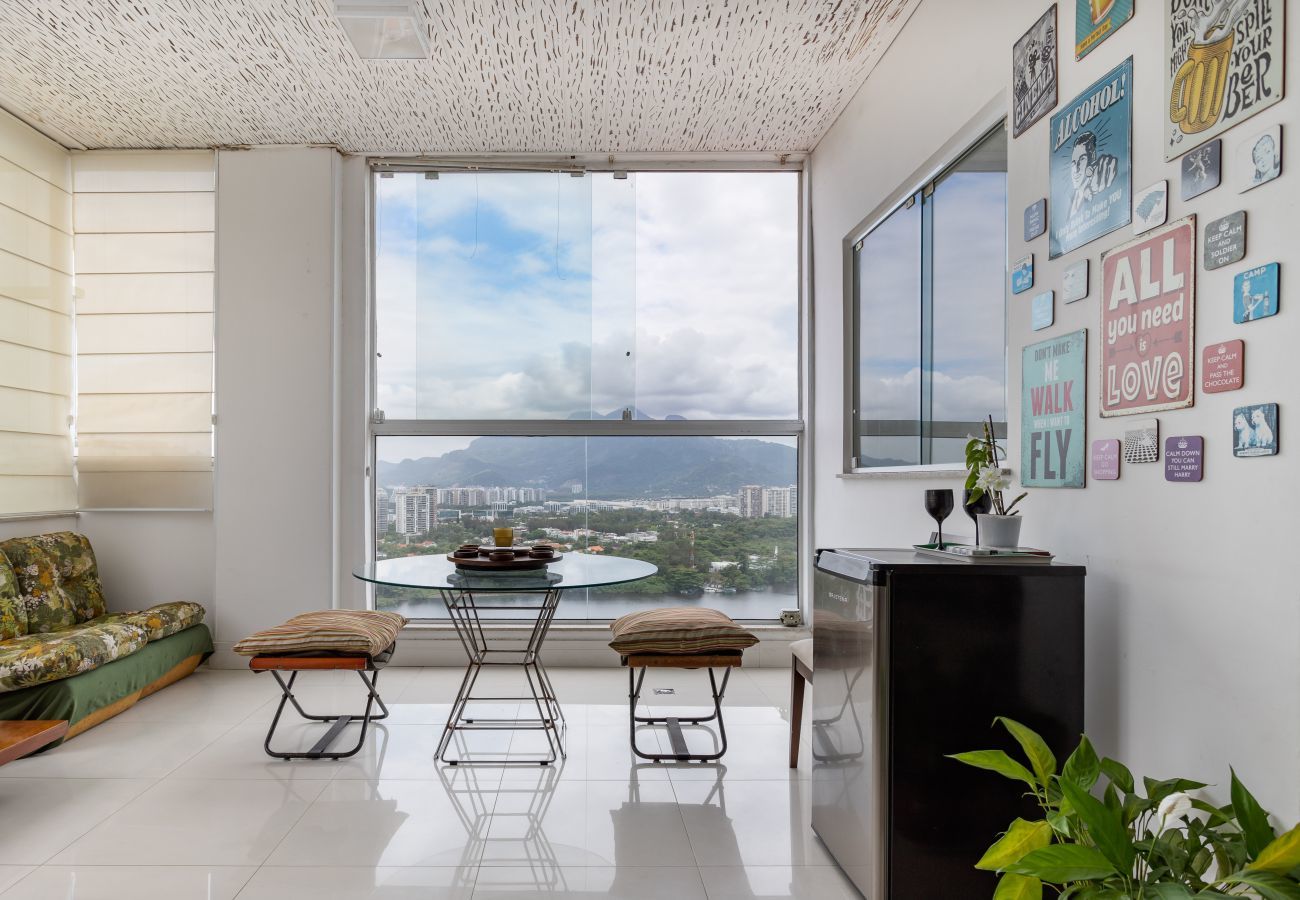 Apartment in Rio de Janeiro - Coverage in Barra da Tijuca for 6 people | LC2207