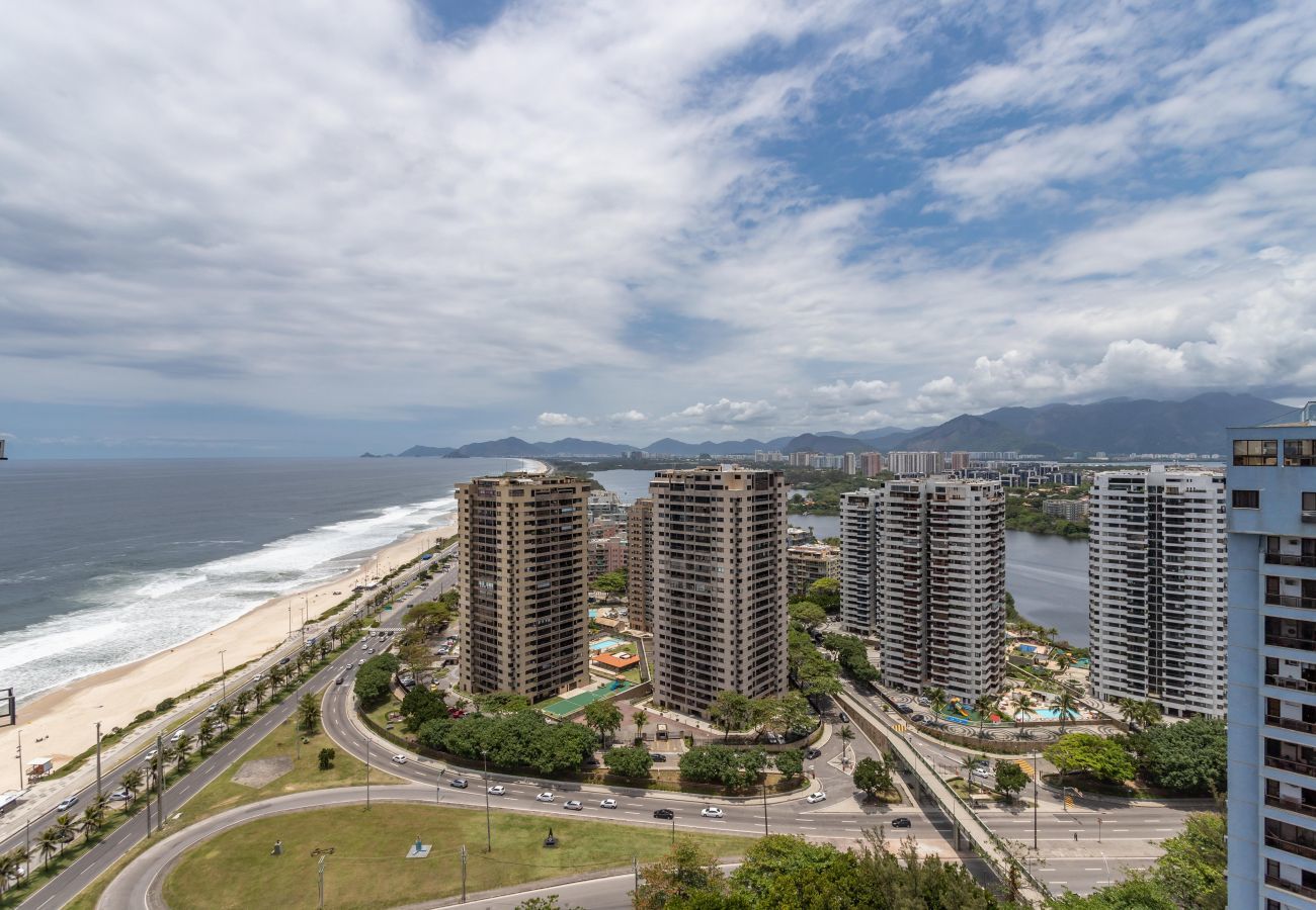 Apartment in Rio de Janeiro - Coverage in Barra da Tijuca for 6 people | LC2207