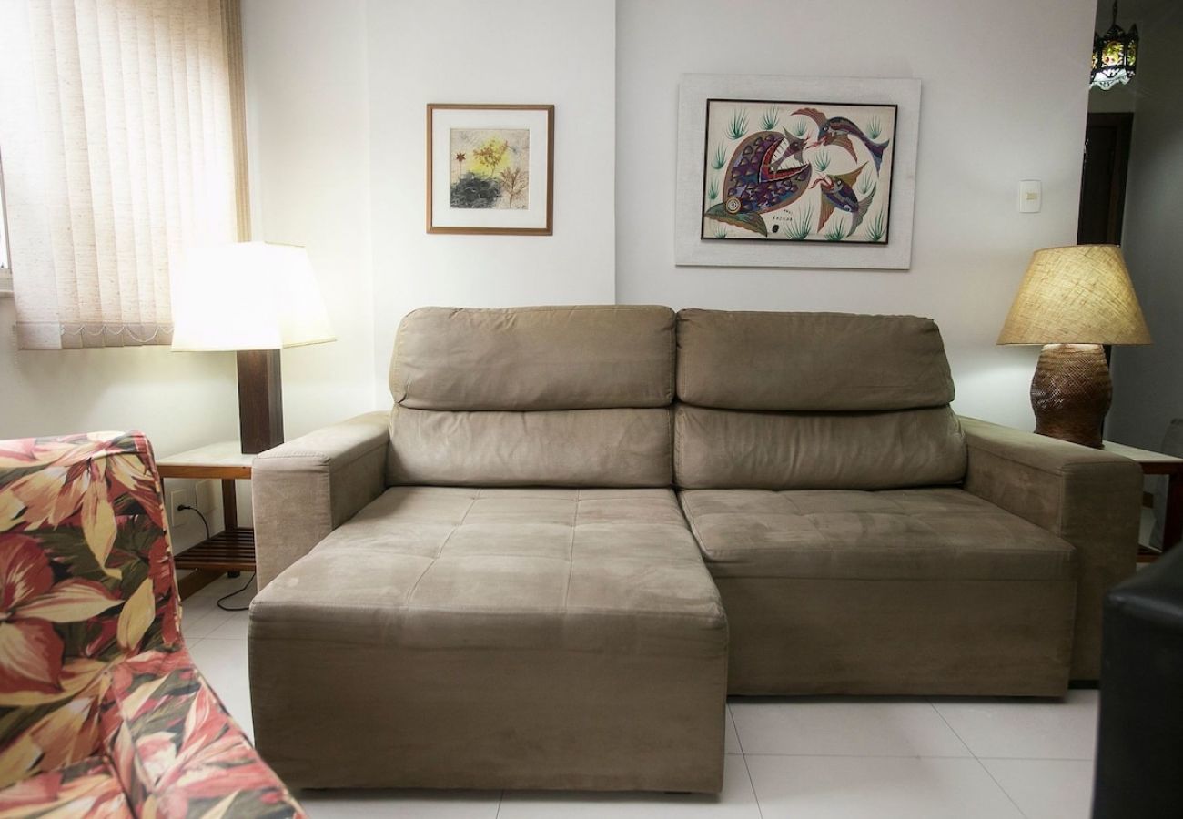 Apartment in Rio de Janeiro - ATA304| Apartamento com Sala Ampliada no Leblon