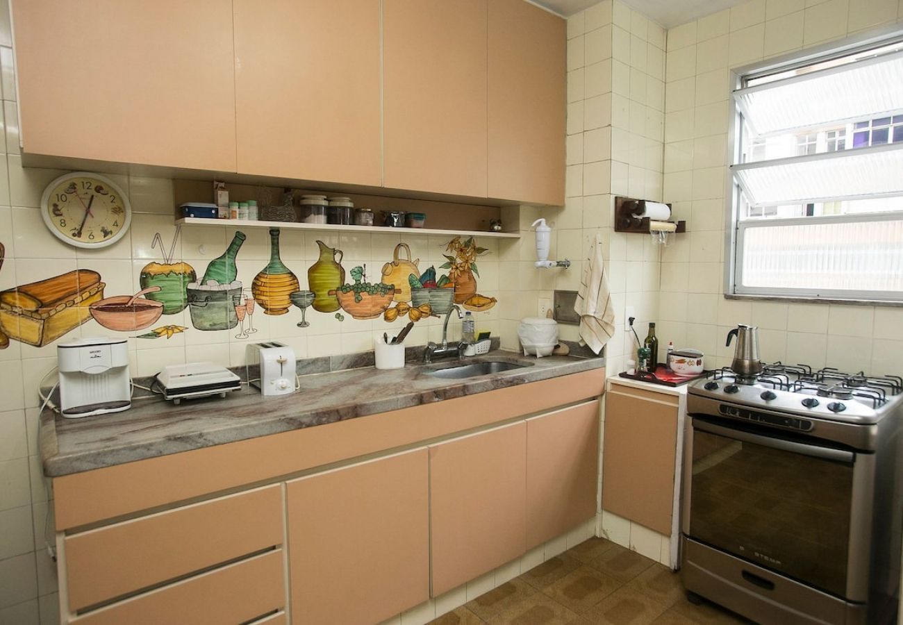 Apartment in Rio de Janeiro - ATA304| Apartamento com Sala Ampliada no Leblon