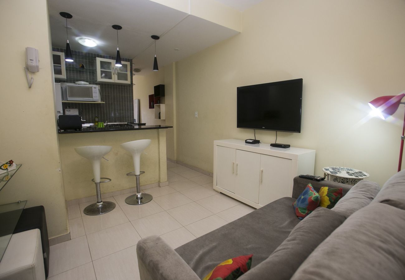 Apartment in Rio de Janeiro - NS907| Quarto e Sala Funcional em Copacabana