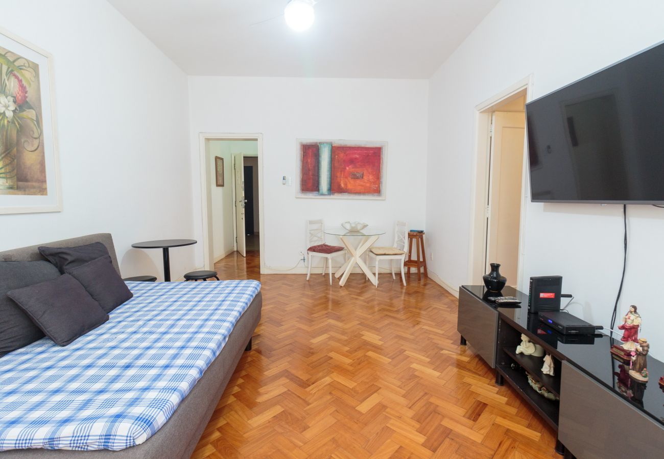 Apartment in Rio de Janeiro - FER202 | Quarto e Sala na famosa Rua Dias Ferreira