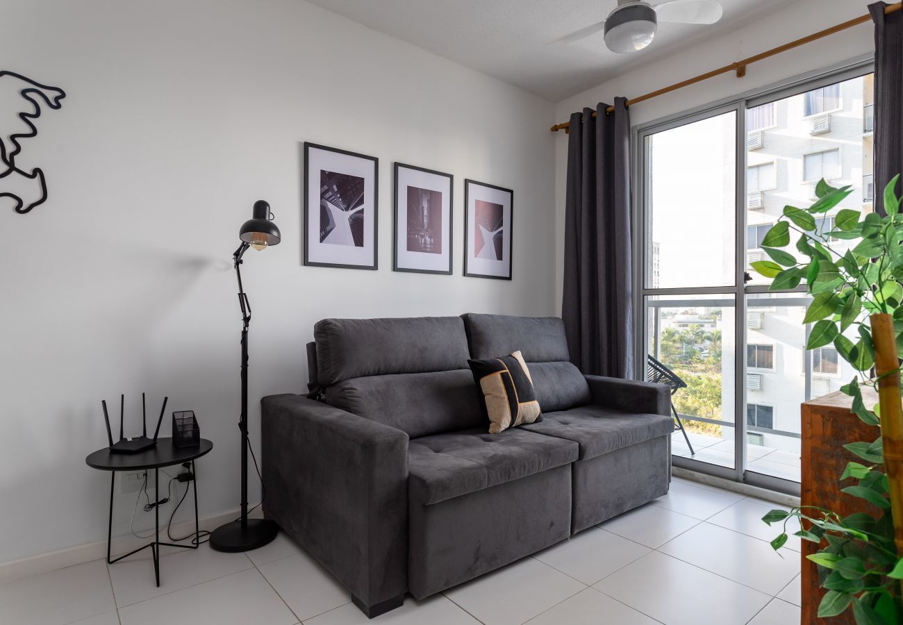 Apartment in Rio de Janeiro - Charm in Barra da Tijuca | Great wifi | SA508