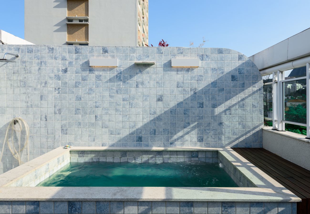 Apartment in Rio de Janeiro - Albq302 | Triplex no Leblon com piscina e vista