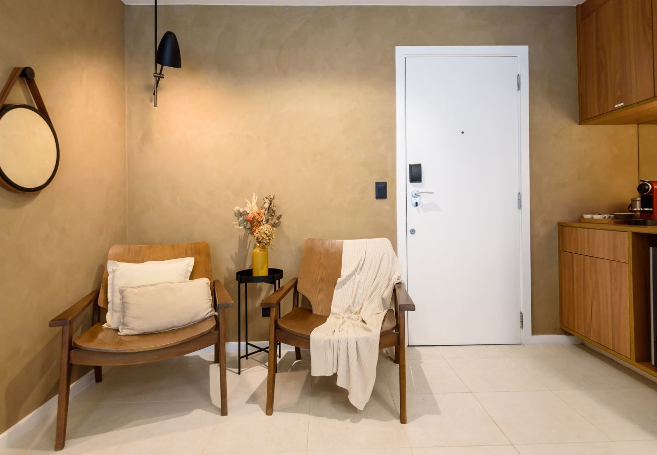 Aparthotel in Rio de Janeiro - Pepê209|2 quartos na Barra c/ piscina,80m da praia