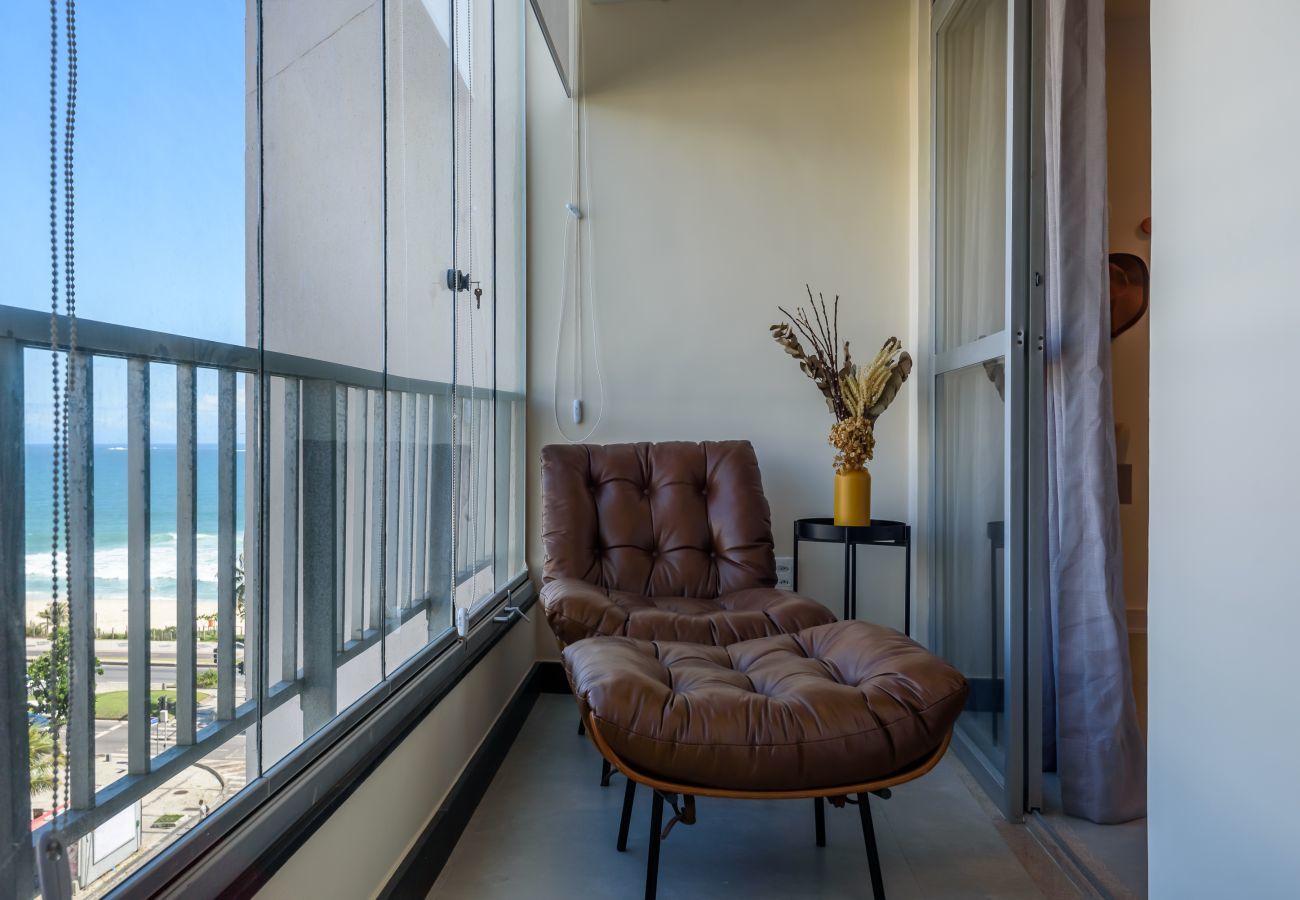 Apartment in Rio de Janeiro - Luc527 | Flat vista mar e Pedra da Gávea