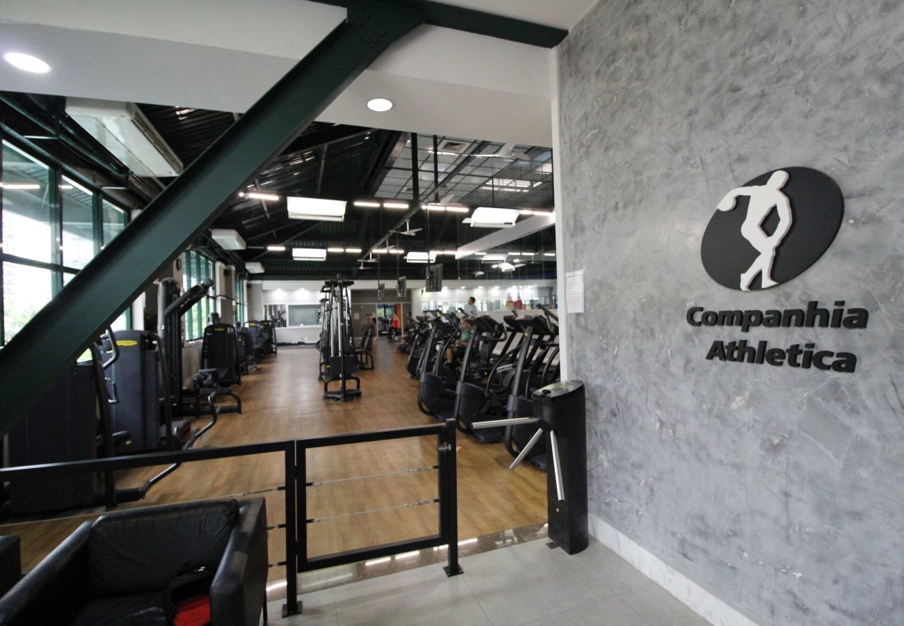 Gimnasio en condominio.