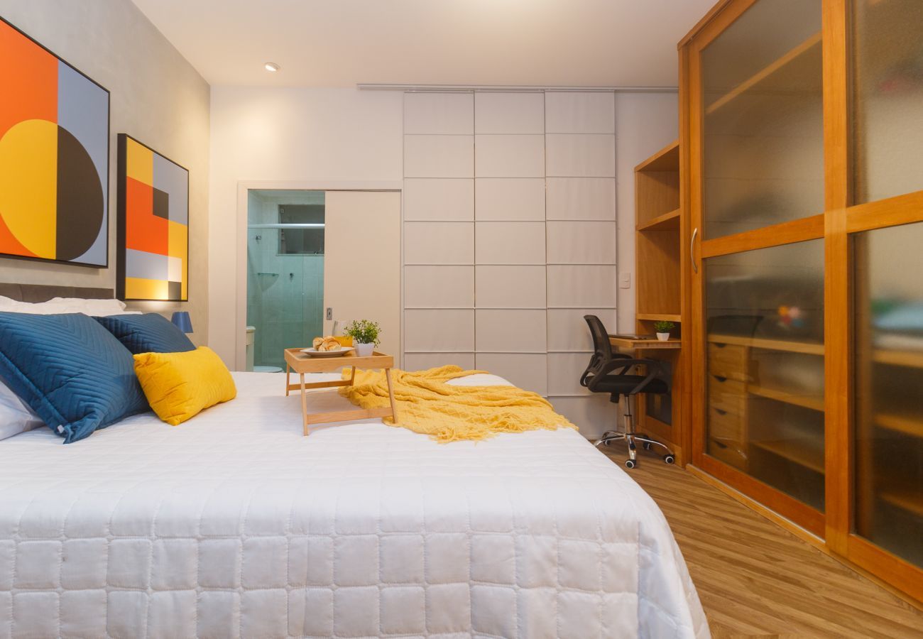 Apartamento en Rio de Janeiro - URQ216| Estudio en Leblon para 4 personas