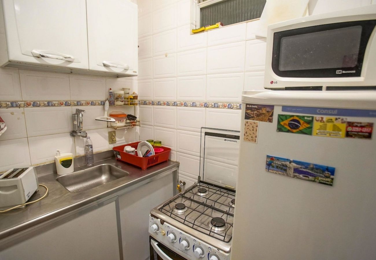 Apartamento en Rio de Janeiro - PLA618| Estudio en la cuadra de la playa de Copa