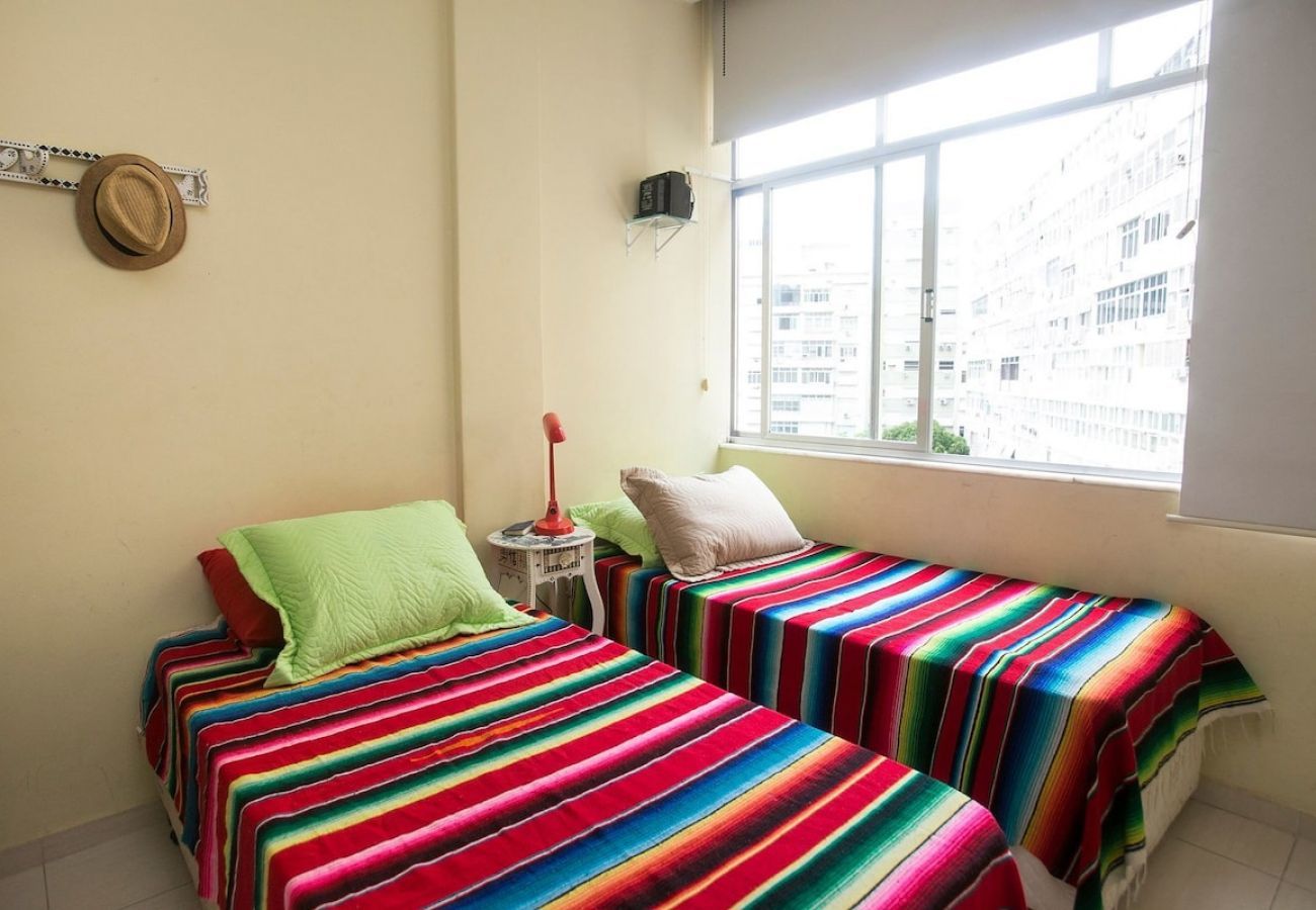 Apartamento en Rio de Janeiro - NS907| Dormitorio y Sala de Eventos en Copacabana