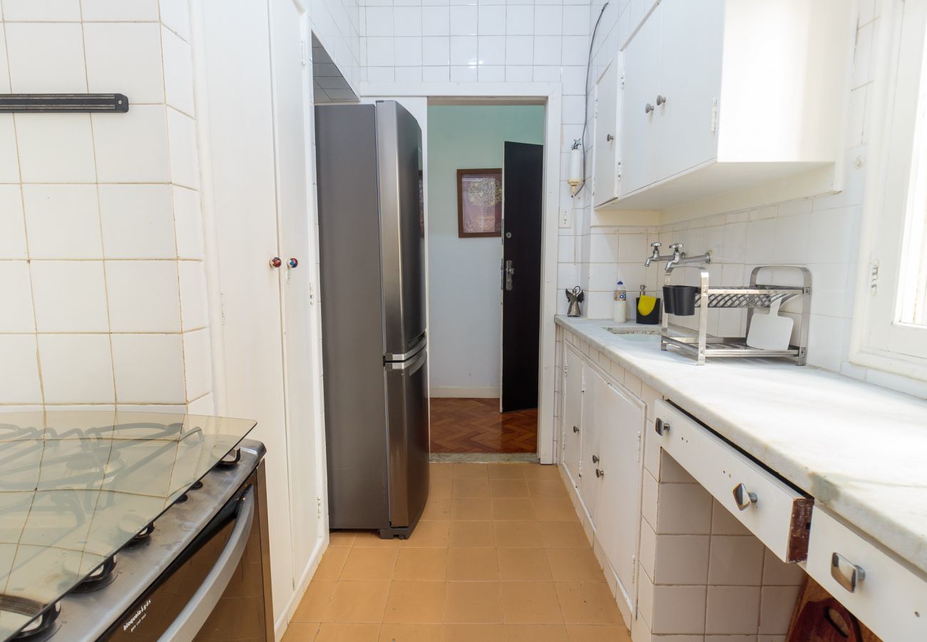 Apartamento en Rio de Janeiro - FER202 | Apartamento en famosa Calle Dias Ferreira