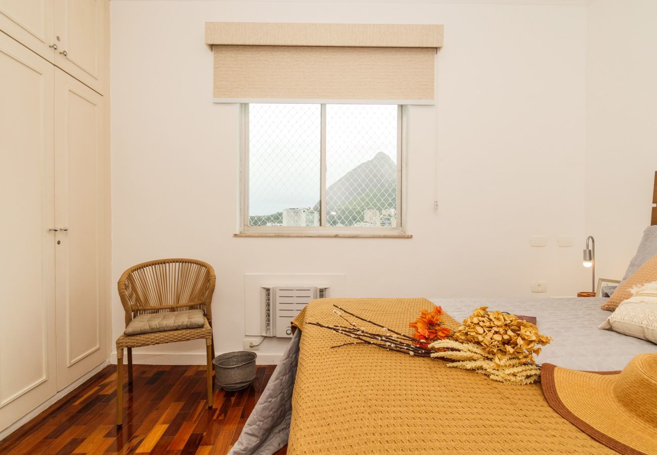 Apartamento en Rio de Janeiro - BERNA 1404 | 2 cómodas dorm con vista en Leblon