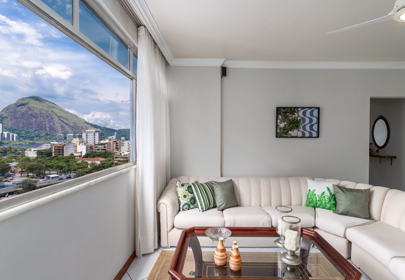 Apartamento en Rio de Janeiro - A 5 minutos de la playa de Leblon y con vista al Cristo | AP1302