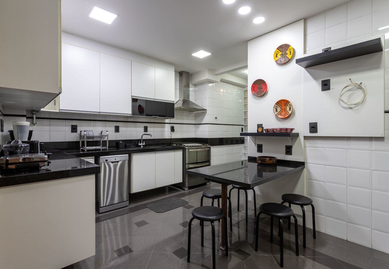 Apartamento en Rio de Janeiro - Sofisticado ideal para familias en Botafogo | PB202B