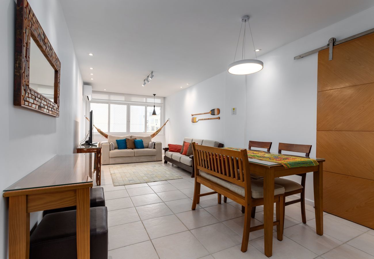 Apartamento en Rio de Janeiro - Para familias, a 10 minutos de la playa de Copacabana | PL804