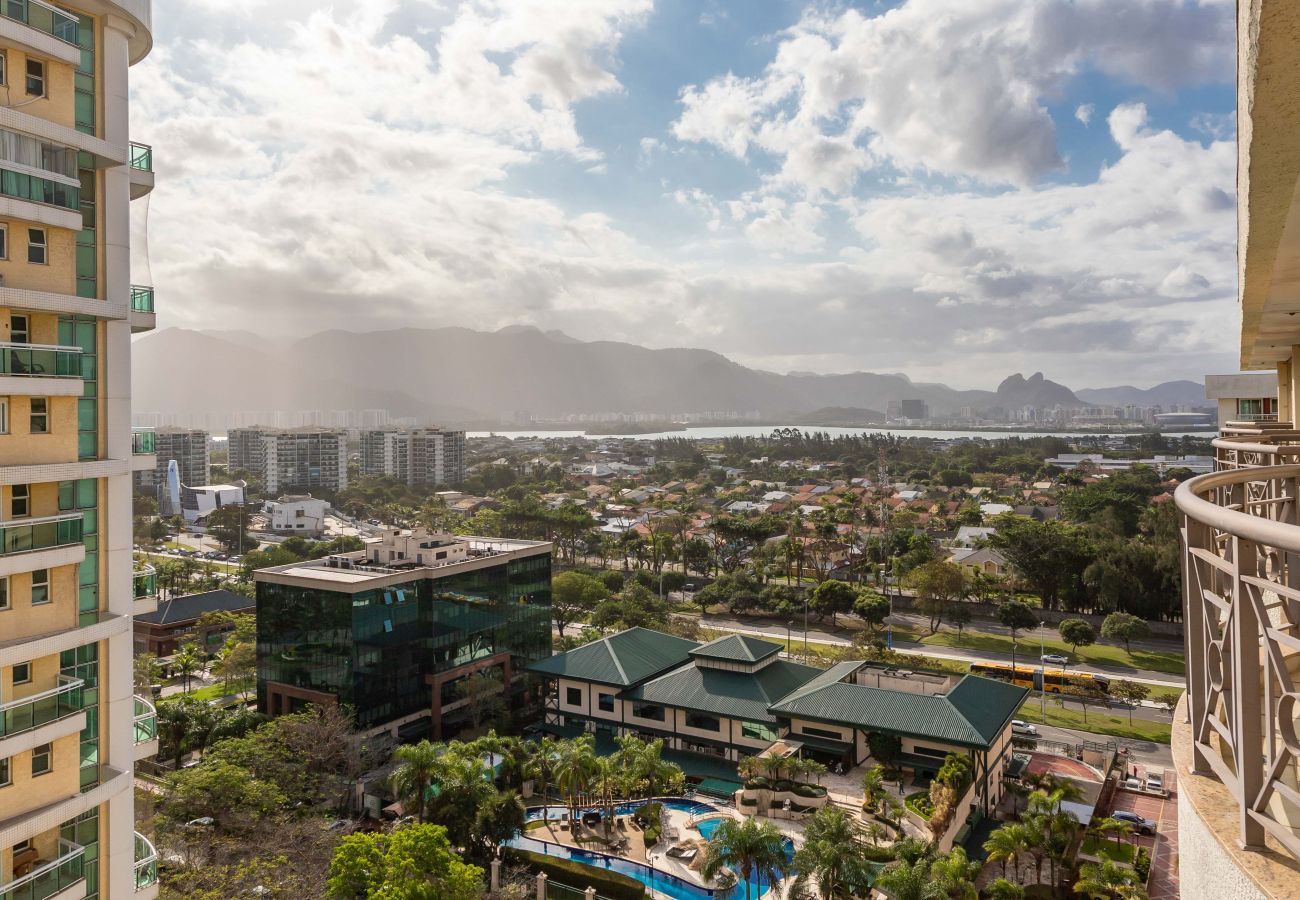 Alquiler por habitaciones en Rio de Janeiro - Piso en Barra da Tijuca, con piscina y gimnasio | BP 1408.4