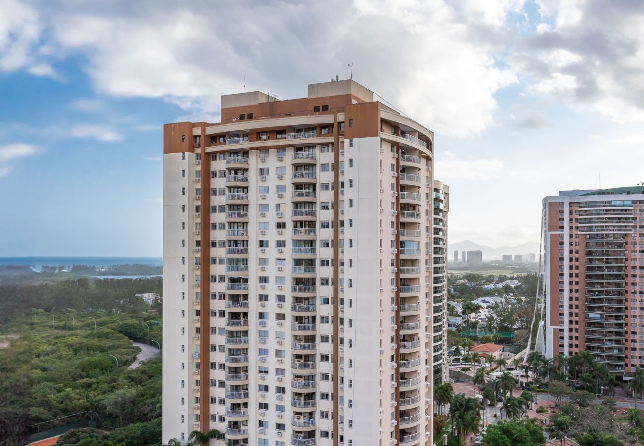 Alquiler por habitaciones en Rio de Janeiro - Piso en Barra da Tijuca, con piscina y gimnasio | BP 1408.3